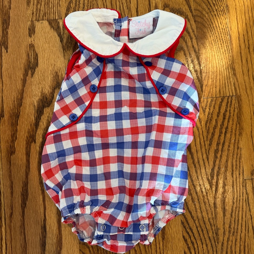 Stitchy Fish Patriotic Bubble 9M
